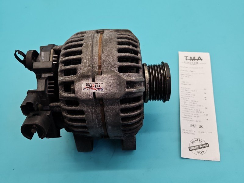 TEST Alternator Peugeot 307 9646321880 1.6 hdi