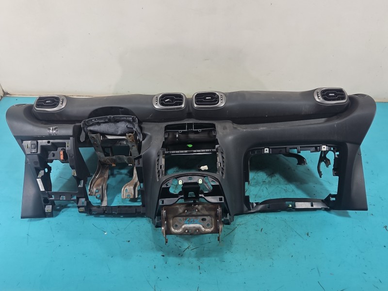 Deska rozdzielcza airbag pasażera kokpit Citroen C3 Picasso 08-17