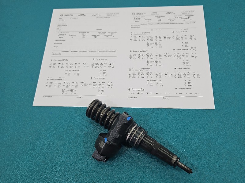 testowany Pompowtryskiwacz 0414720215, 038130073AG 1.9 tdi BKC