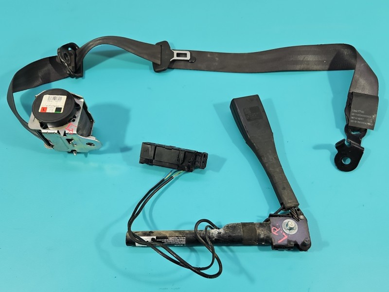 Pas bezpieczeństwa przód lewy kierowcy Opel Corsa E 13427740, 615375500C EU