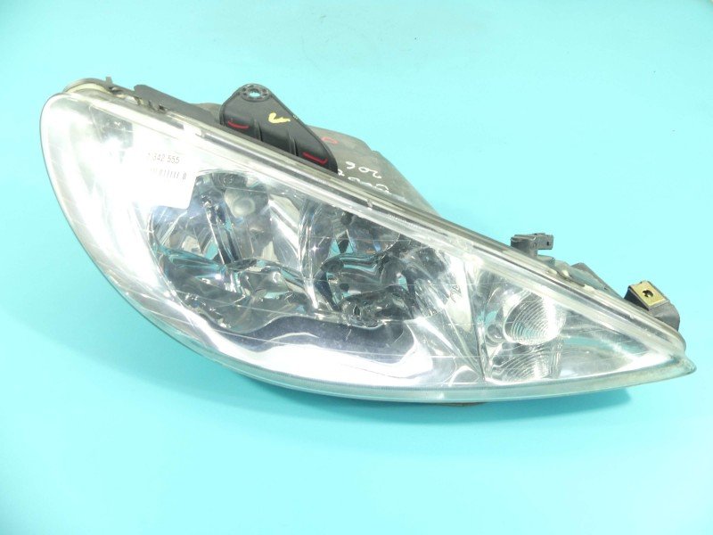 Reflektor prawy lampa przód Peugeot 206 EUROPA