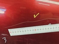 Drzwi tył lewe Mazda CX-9 HB 5d bordowy 32v