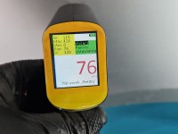 Błotnik przód prawy Mitsubishi Colt Z30 VI 04- srebrny 16H