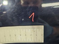 Błotnik przód prawy Audi A2 granatowy LY5K