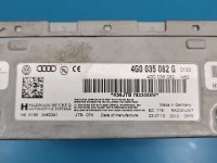 Sterownik moduł Producent części: Audi, Europejska, tuner radia AUDI A6 C7 4G0035082G