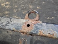 WÓZEK KOŁYSKA TRAWERS Sanki Belka silnika Land rover Discovery Sport 14- L550 2.0d