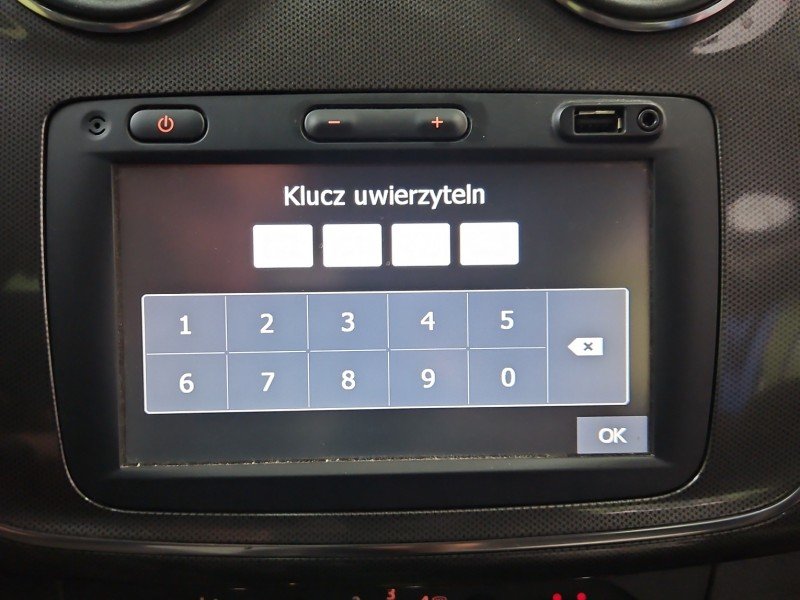 Radio fabryczne Dacia Sandero II 12-20 281158904R radioodtwarzacz