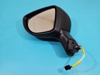 Lusterko lewe pin Renault Captur I HB 5d kolor srebrny TED69 europa