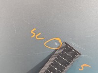 Drzwi tył prawe Citroen C-Elysee II 12- sedan 4d srebrny EZRC