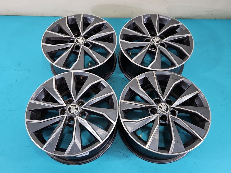 Felga aluminiowa 16" komplet alufelgi felgi Skoda Fabia III Felga aluminiowa 16" komplet alufelgi felgi Skoda Fabia III