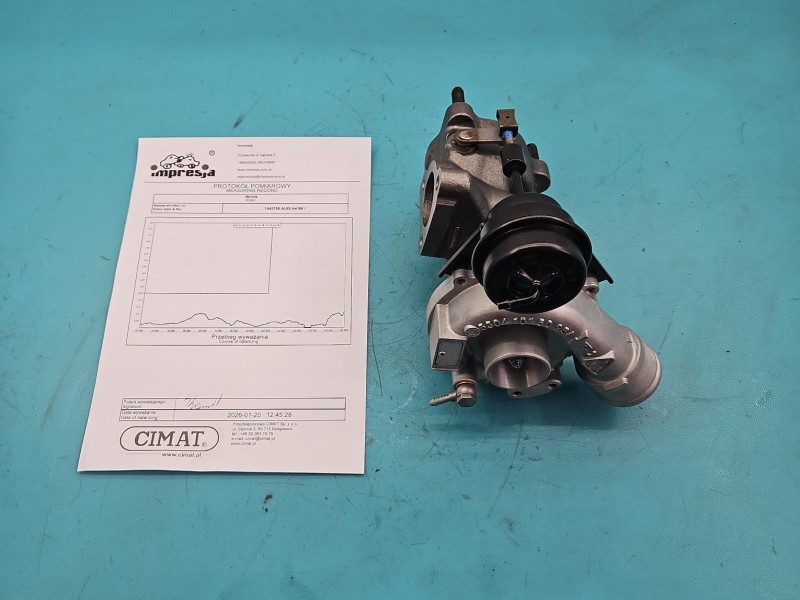 Turbosprężarka Regenerowana Audi A4 B6 53039700073, 53039880073, K03-073 1.8 T 163KM