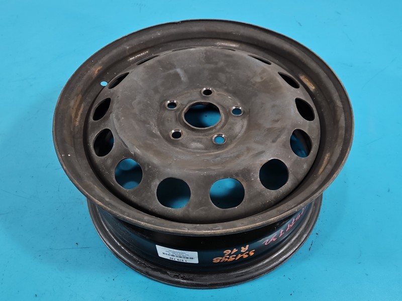 Felga stalowa 16" Seat Toledo III Szerokość felgi: 6.5", Rozstaw śrub: 5x112, Odsadzenie (ET): 50, Producent felg: Seat,...