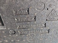 Wkład styropian bagażnika koła zapasowego Vw Tiguan I 07- 5N0858858