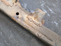 WÓZEK KOŁYSKA TRAWERS Sanki Belka silnika Dacia Logan I 05-14 1.4 8V wiel