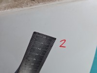 Klapa tył BAGAŻNIKA SZYBA Mitsubishi Outlander III 12-22 HB 5d biały W13
