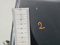 Drzwi tył lewe Fiat Grande Punto HB 5d srebrny 595/A