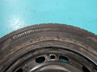 Koło zapasowe 15" dojazdowe dojazdówka Skoda Fabia II Rozstaw śrub: 5x100, Continental, 195 mm, Profil opony: 55, Rok...