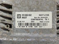 Komputer Sterownik silnika 25186182 Chevrolet Cruze 1.6 16V