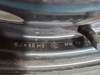 Koło zapasowe 15" dojazdowe dojazdówka Fiat Linea Rozstaw śrub: 4x98, Pirelli, 185 mm, Profil opony: 65, Kod producenta:...