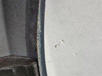 Błotnik przód lewy Vw Jetta VI czarny LC9X