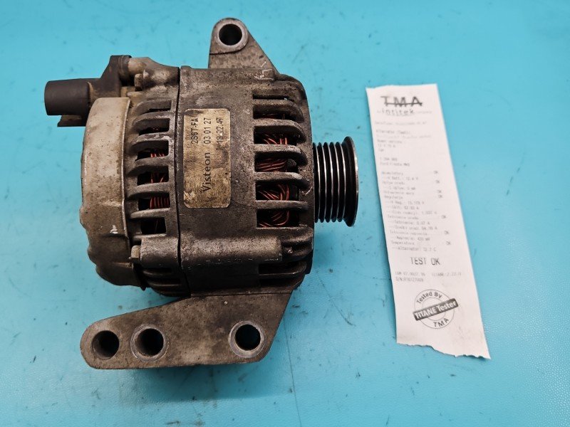 TEST Alternator Ford Fiesta Mk6 1.3 wiel