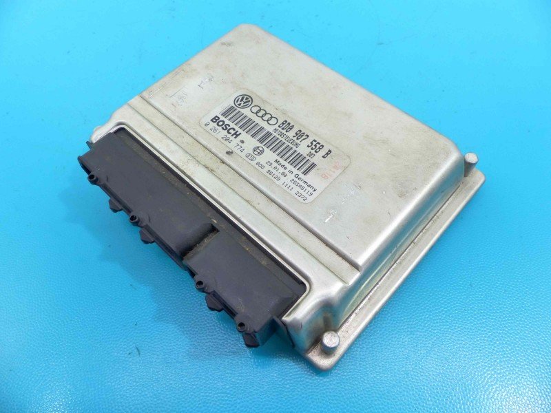 Komputer zestaw Audi A4 B5 8D0907558B, 0261204774 1.8 20v