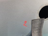 DRZWI PRZÓD LEWE KIEROWCY Ford Transit MK7 06-13 5d srebrny AA