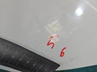 Błotnik przód prawy Peugeot 307 biały EWPA