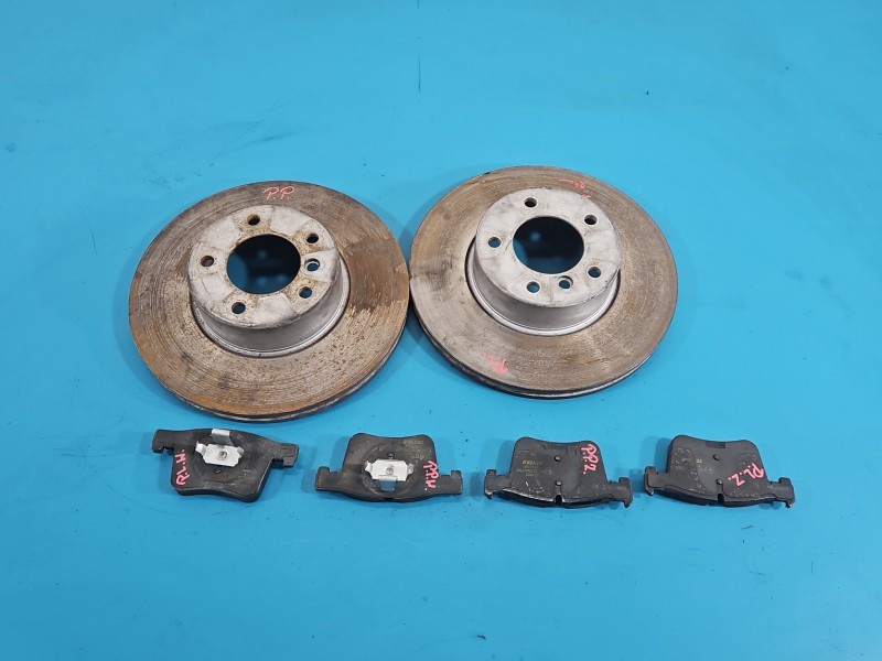 Tarcze hamulcowe przód klocki bmw F30 2.0d Producent części: BMW, Textar 312mm\24mm, 6el