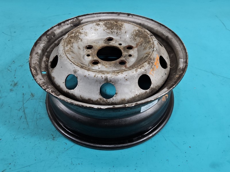 Felga stalowa 15" Citroen Jumper II 06-14 Szerokość felgi: 6.0", Rozstaw śrub: 5x118, Odsadzenie (ET): 68, CITROEN, 1543170,...