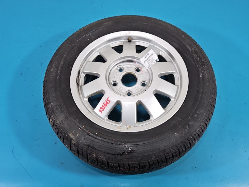 Koło zapasowe 15" dojazdowe dojazdówka Audi A4 B5 Rozstaw śrub: 5x112, Dunlop, 195 mm, Profil opony: 65, IMPRK1601292,...