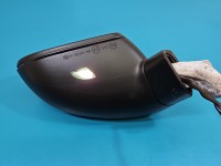 Lusterko lewe Vw Passat B8 9pin. Rysy na obudowie CZARNY LC9X europa