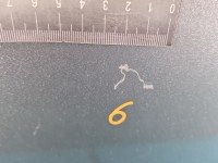 Drzwi tył prawe Toyota Yaris II HB 5d srebrny 1F8