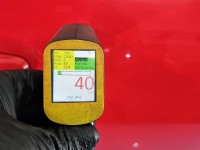 Drzwi tył prawe Toyota Corolla E12 HB 5d czerwony 3E5