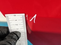 Drzwi tył prawe Vw Passat B7 sedan 4d czerwony ly3d