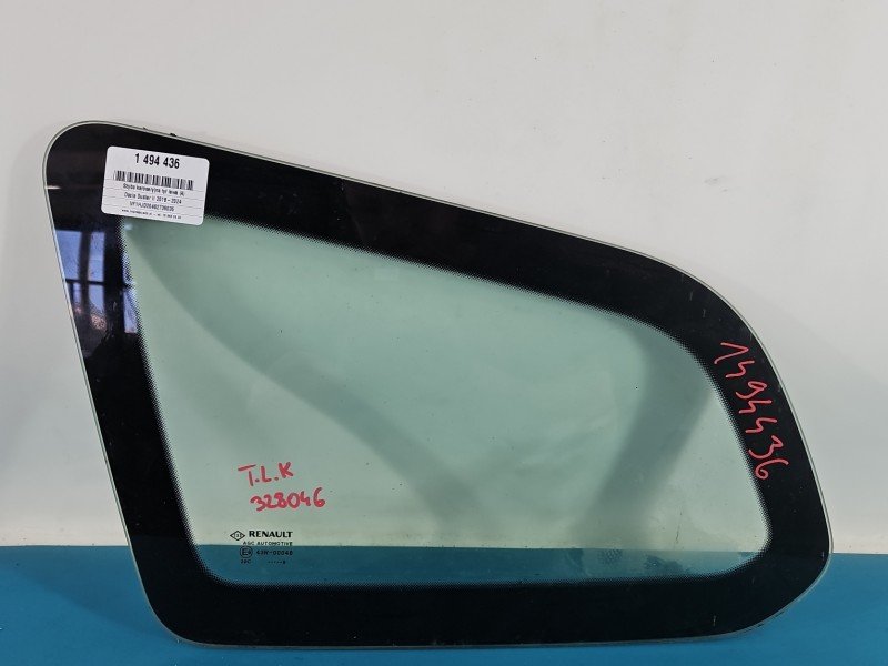 Szyba karoseryjna tył lewa Dacia Duster II 18- HB