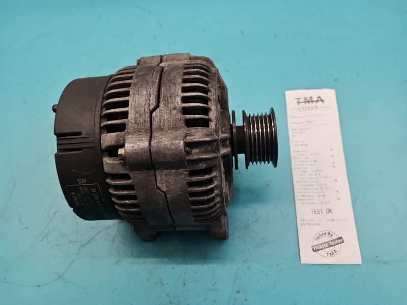 TEST Alternator Audi 80 B4 0123510008, 028903027G 1.9 tdi