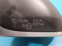 Lusterko lewe pin Citroen C5 II X7 sedan 4d kolor srebrny EZRC europa