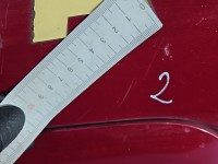 DRZWI PRZÓD PRAWE PASAŻERA Citroen Berlingo II 5d czerwony KJFB