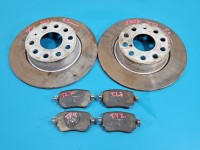 Tarcze hamulcowe tył klocki Seat Leon III 12- 2.0 tdi
