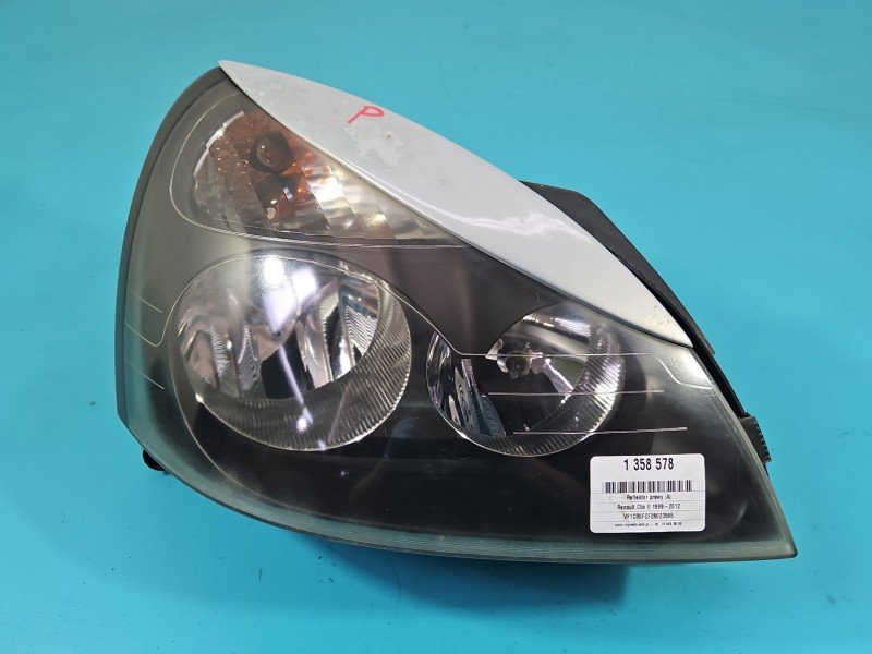 Reflektor prawy lampa przód Renault Clio II EUROPA