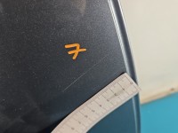 Drzwi tył prawe Skoda Yeti HB 5d szary LF8L