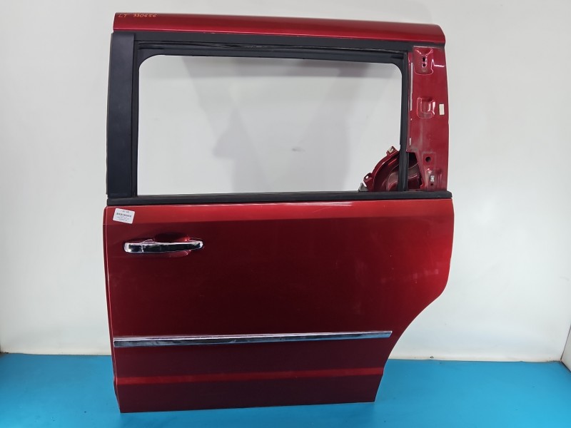 Drzwi tył lewe Dodge Caravan V 07-20 HB 5d bordowy