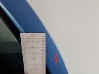 DRZWI PRZÓD PRAWE PASAŻERA Citroen C3 I 5d błękitny