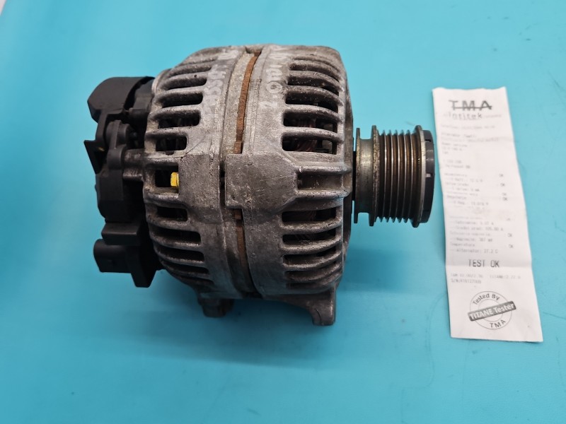 TEST Alternator Vw Passat B6 06F903023F, 0124525066 2.0 tdi