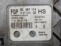 Komputer Sterownik silnika 55567114, 5WK9460 Opel Astra III H 1.6 16V