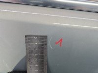 DRZWI PRZÓD PRAWE PASAŻERA Vw Tiguan I 07- 5d srebrny LR7L