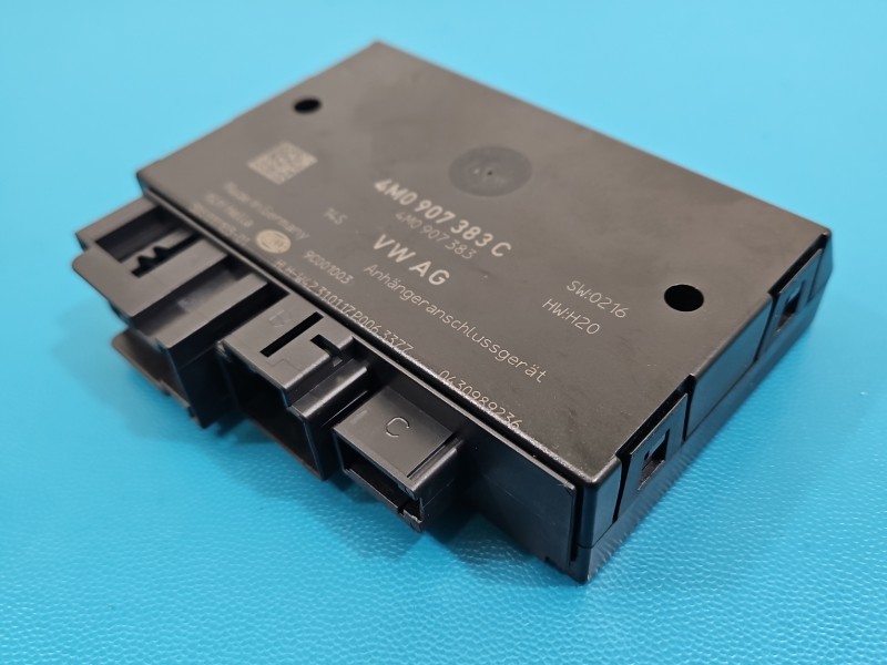 Sterownik moduł Producent części: Audi, Europejska, Moduł haka AUDI Q7 II 4M 4M0907383C