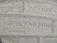 Nadkole tył prawe Toyota Corolla E21 19- 65637-02190