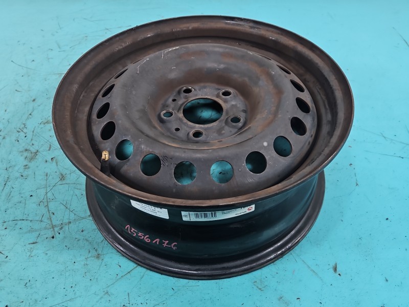 Felga stalowa 16" Nissan Qashqai I J10 06-13 Szerokość felgi: 6.5", 5x114.3, Odsadzenie (ET): 40, Nissan, czarny, Kod...